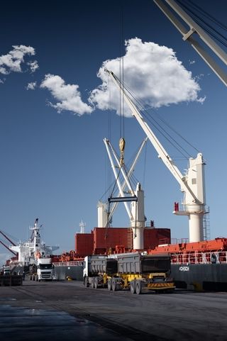 industrial mining photography commercial south africa photographer professional heavy machinery coega hlb